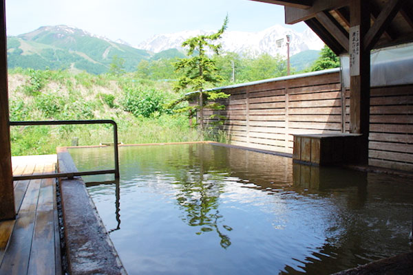 白馬塩の道温泉倉下の湯