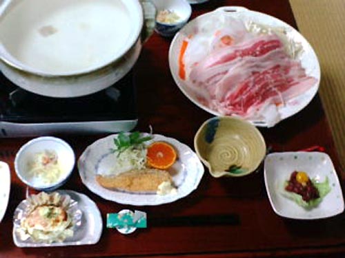 夕食の一例©きゃーくぼの便利帳