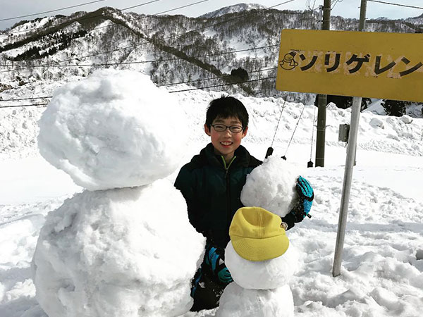 シャルマン火打スキー場キッズパークゲレンデ