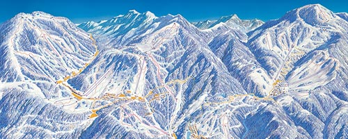 国内最大のスノーリゾート志賀高原